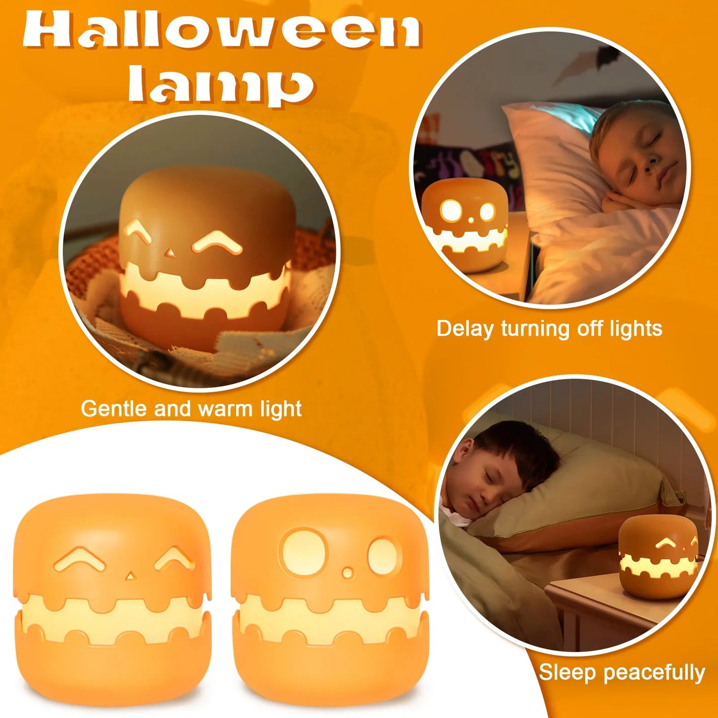 Halloween LED Pumpkin Lamp